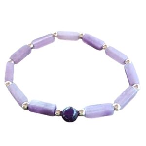 Elegant Amethyst Bracelet